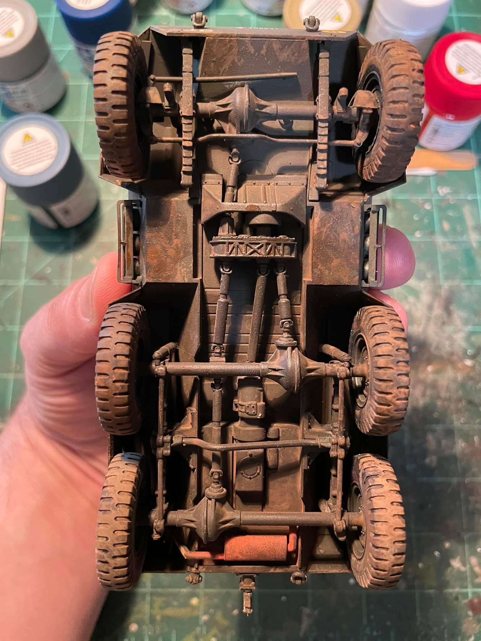 M8 Greyhound in Free French Service, 5th Armored Division, France 1944 (Tamiya 1/35)

