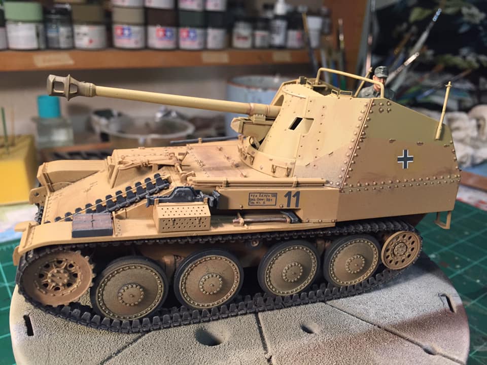 Marder III Ausf. M (Tamiya 1/35)
348th Tank Destroyer Battalion
Belgium, 1944
