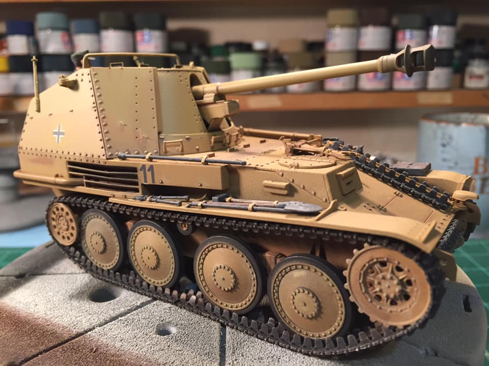 Marder III Ausf. M (Tamiya 1/35)
348th Tank Destroyer Battalion
Belgium, 1944
