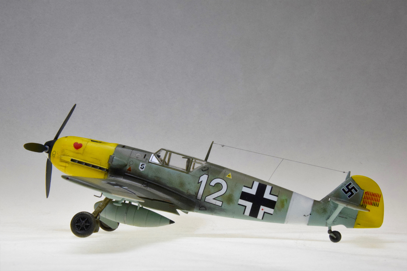 Me 109 E-7, 7/JG 26, Sicily - Summer 1941 (Hobbycraft 1/48)
