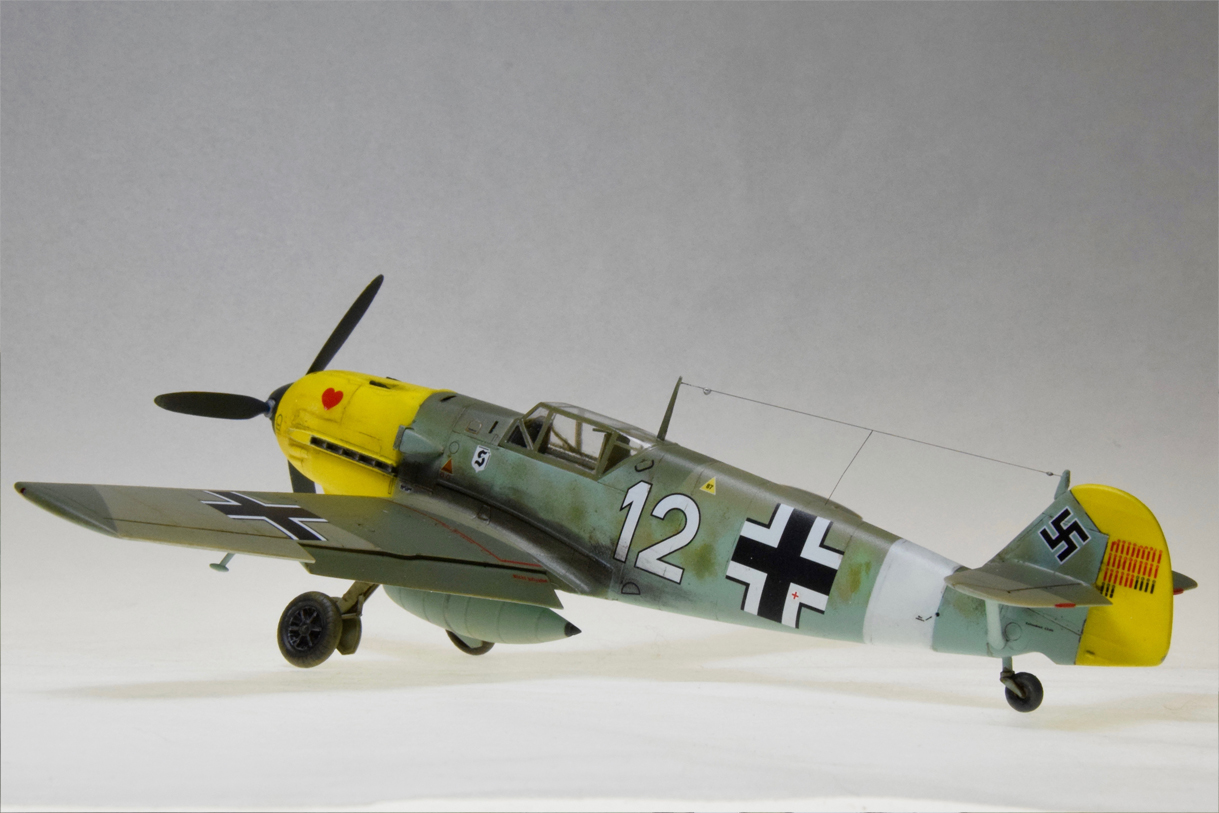 Me 109 E-7, 7/JG 26, Sicily - Summer 1941 (Hobbycraft 1/48)
