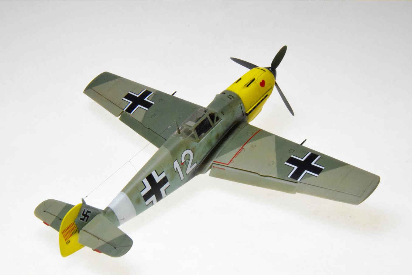 Me 109 E-7, 7/JG 26, Sicily - Summer 1941 (Hobbycraft 1/48)
