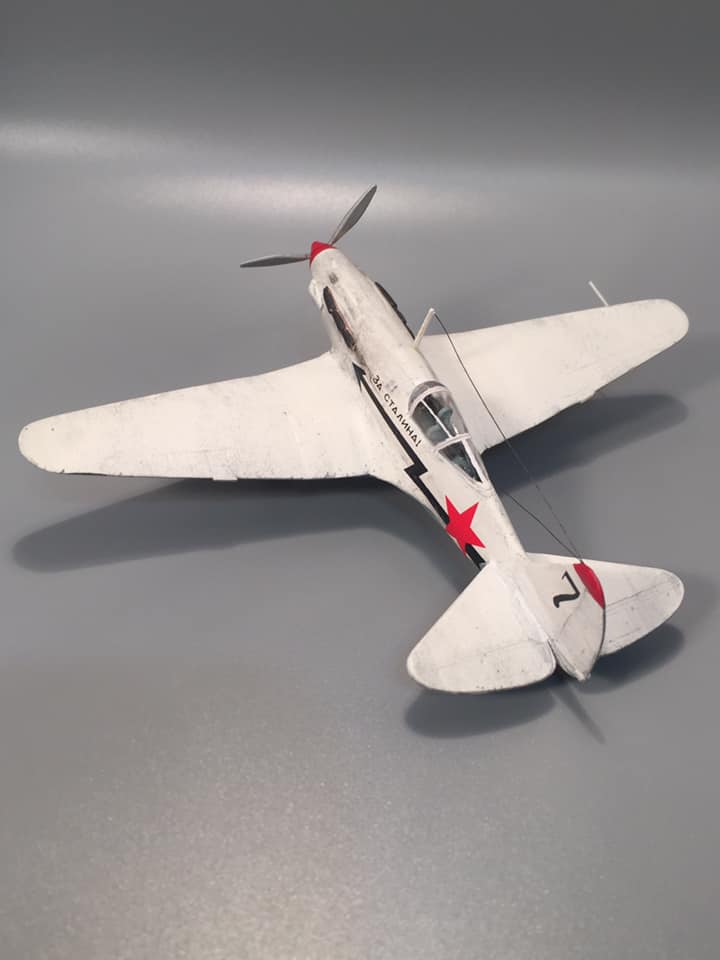 MiG 3, 12th Guards of the Moscow Air Defense, March 1942 (Encore Models 1/72)
