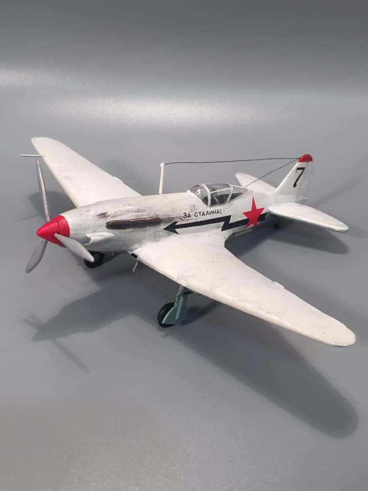 MiG 3, 12th Guards of the Moscow Air Defense, March 1942 (Encore Models 1/72)
