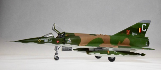 Mirage V, Belgium Air Force (ESCI 1/48)
