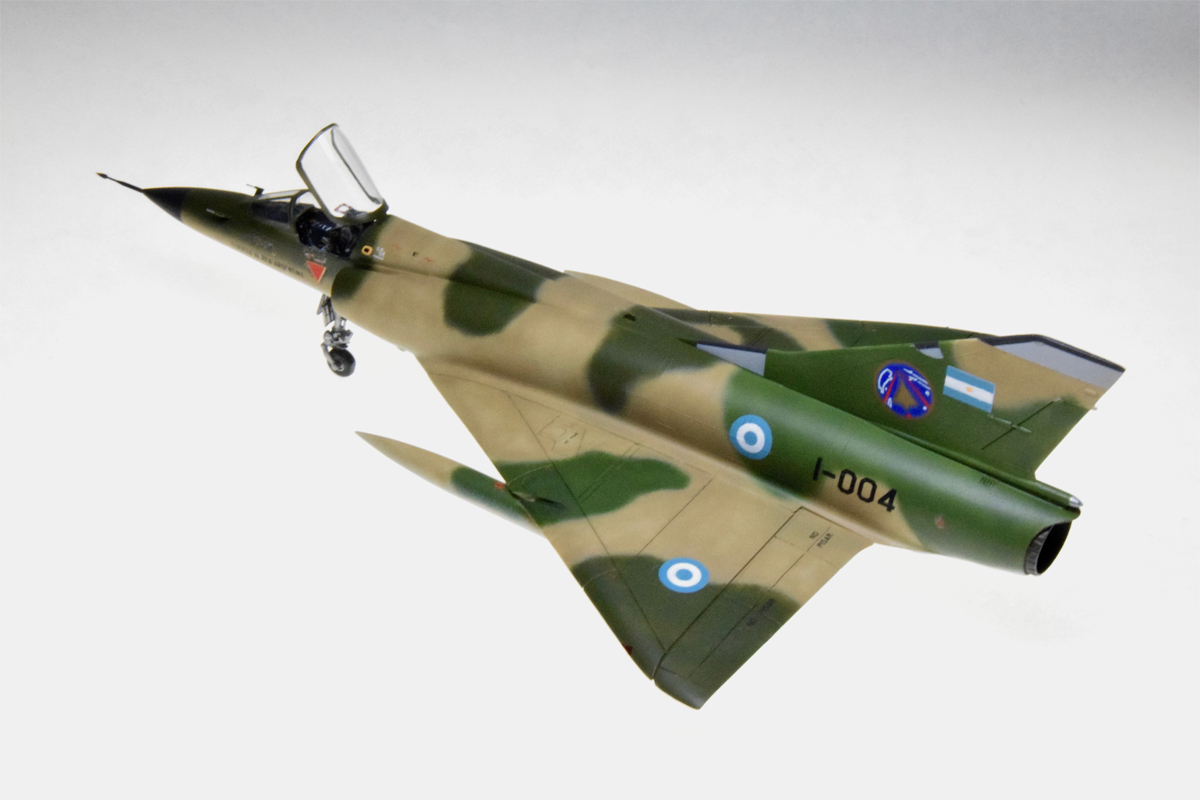 Dassault Mirage III EA (ESCI 1/48)
No.1 Sqdn. Argentine Air Force
Moron Air Base. Buenos Aires
1982 Falklands/Malvinas war
