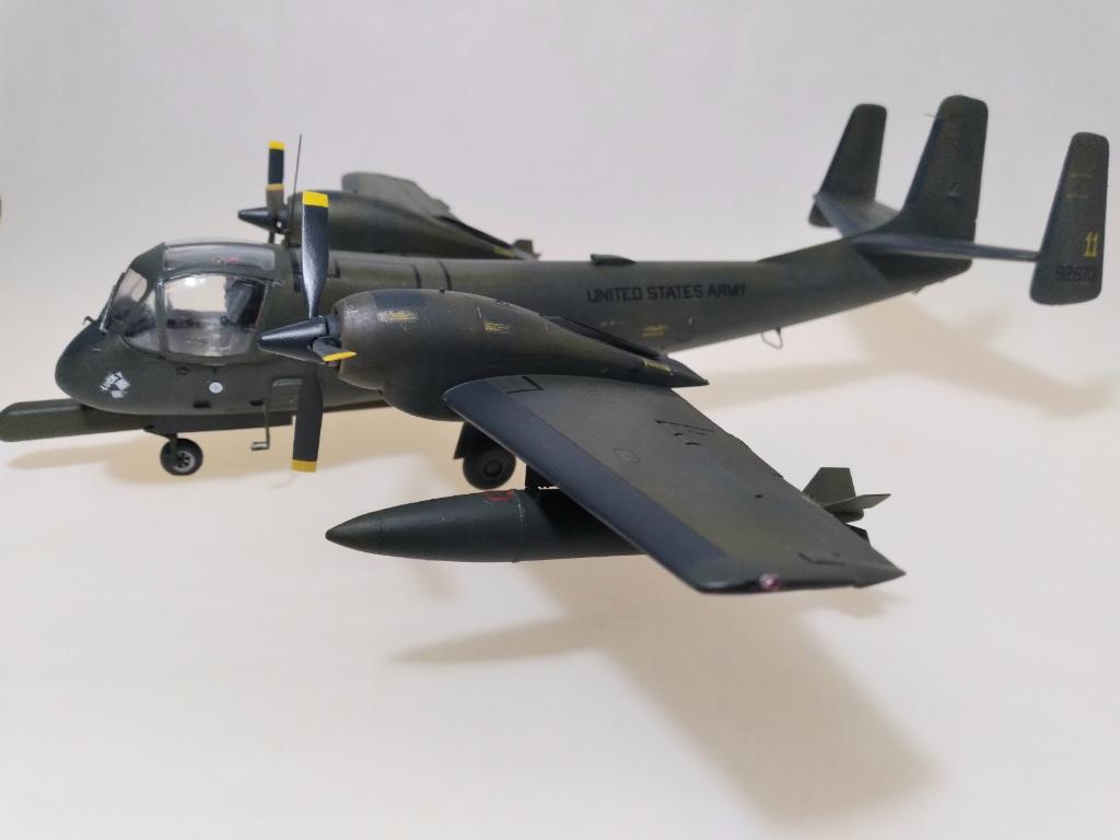 OV-1B Mohawk, 131st Surveillance Squadron., Phu Bai, South Vietnam 1967 (Roden 1/48)
