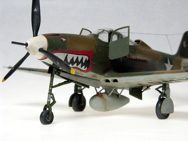 Bell P-400, Guadalcanal Veteran (1/48 Hasegawa w/ Cutting Edge resin seat)
