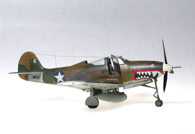 Bell P-400, Guadalcanal Veteran (1/48 Hasegawa w/ Cutting Edge resin seat)
