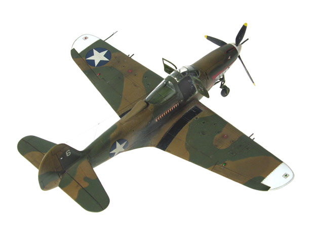 Bell P-400, Guadalcanal Veteran (1/48 Hasegawa w/ Cutting Edge resin seat)
