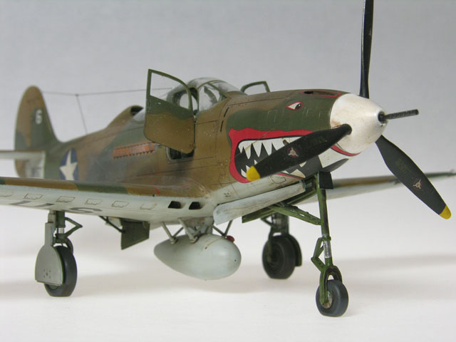 Bell P-400, Guadalcanal Veteran (1/48 Hasegawa w/ Cutting Edge resin seat)
