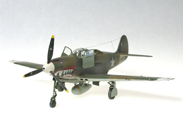 Bell P-400, Guadalcanal Veteran (1/48 Hasegawa w/ Cutting Edge resin seat)
