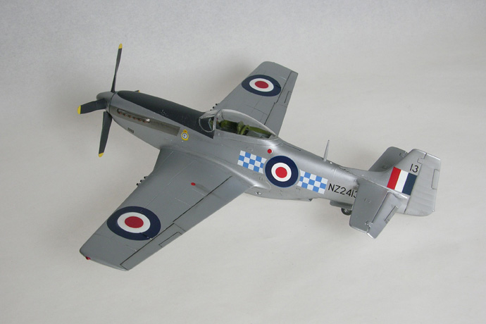 P-51D (Monogram 1/48)
Royal New Zealand AF No. 1 Sqdn. 1952
