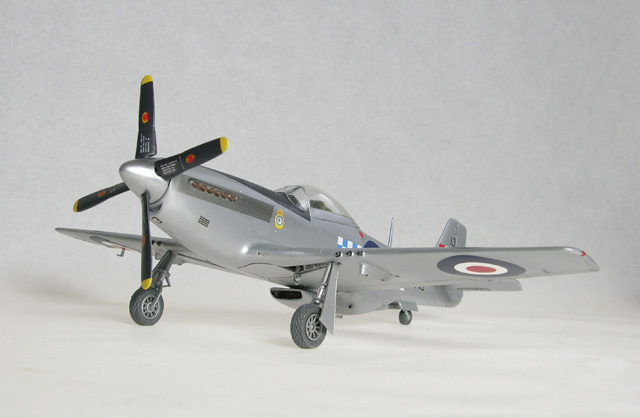 P-51D (Monogram 1/48)
Royal New Zealand AF No. 1 Sqdn. 1952
