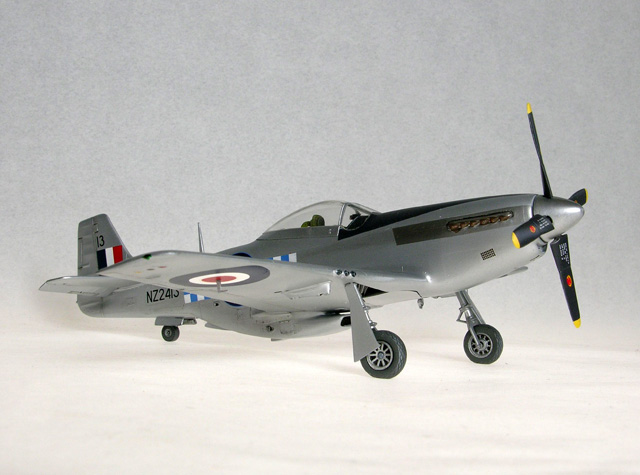 P-51D (Monogram 1/48)
Royal New Zealand AF No. 1 Sqdn. 1952
