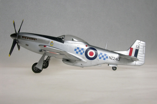 P-51D (Monogram 1/48)
Royal New Zealand AF No. 1 Sqdn. 1952
