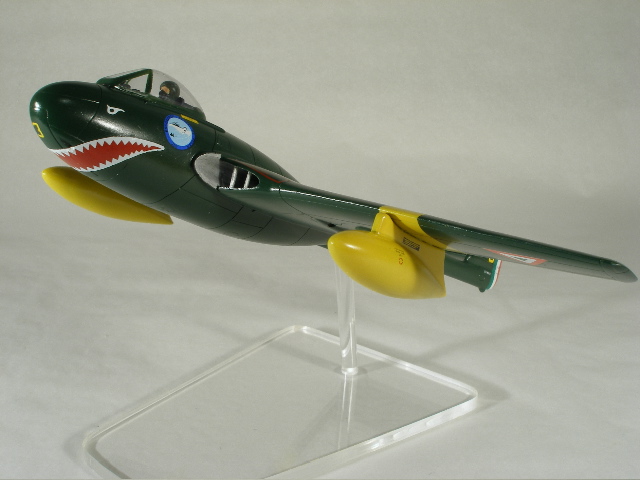 Hobbycraft 1/48 de Havilland Vampire F.3 in Mexican Air Force markings
