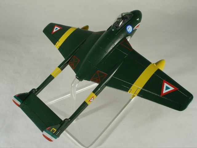 Hobbycraft 1/48 de Havilland Vampire F.3 in Mexican Air Force markings
