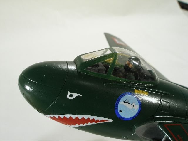 Hobbycraft 1/48 de Havilland Vampire F.3 in Mexican Air Force markings
