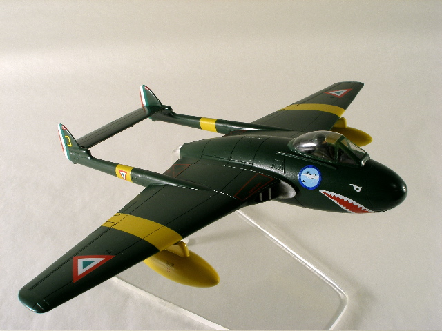 Hobbycraft 1/48 de Havilland Vampire F.3 in Mexican Air Force markings
