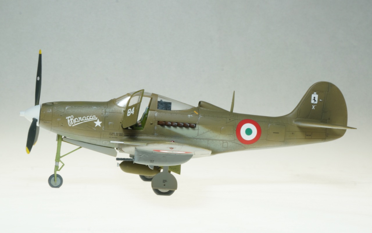 P-39Q Airacobra, Italian co-belligerent air force, 1945 (Eduard 1/48)
