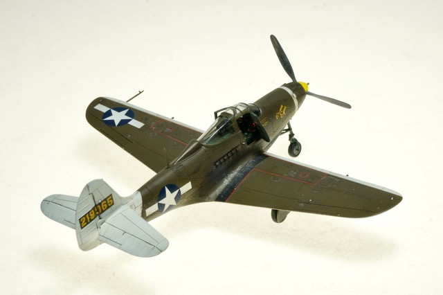 P-39Q, New Guinea, Spring 1944, flown by Michael Moffitt (Arma 1/72)
