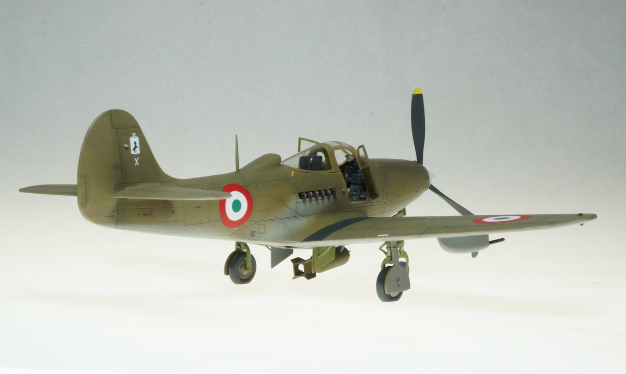 P-39Q Airacobra, Italian co-belligerent air force, 1945 (Eduard 1/48)
