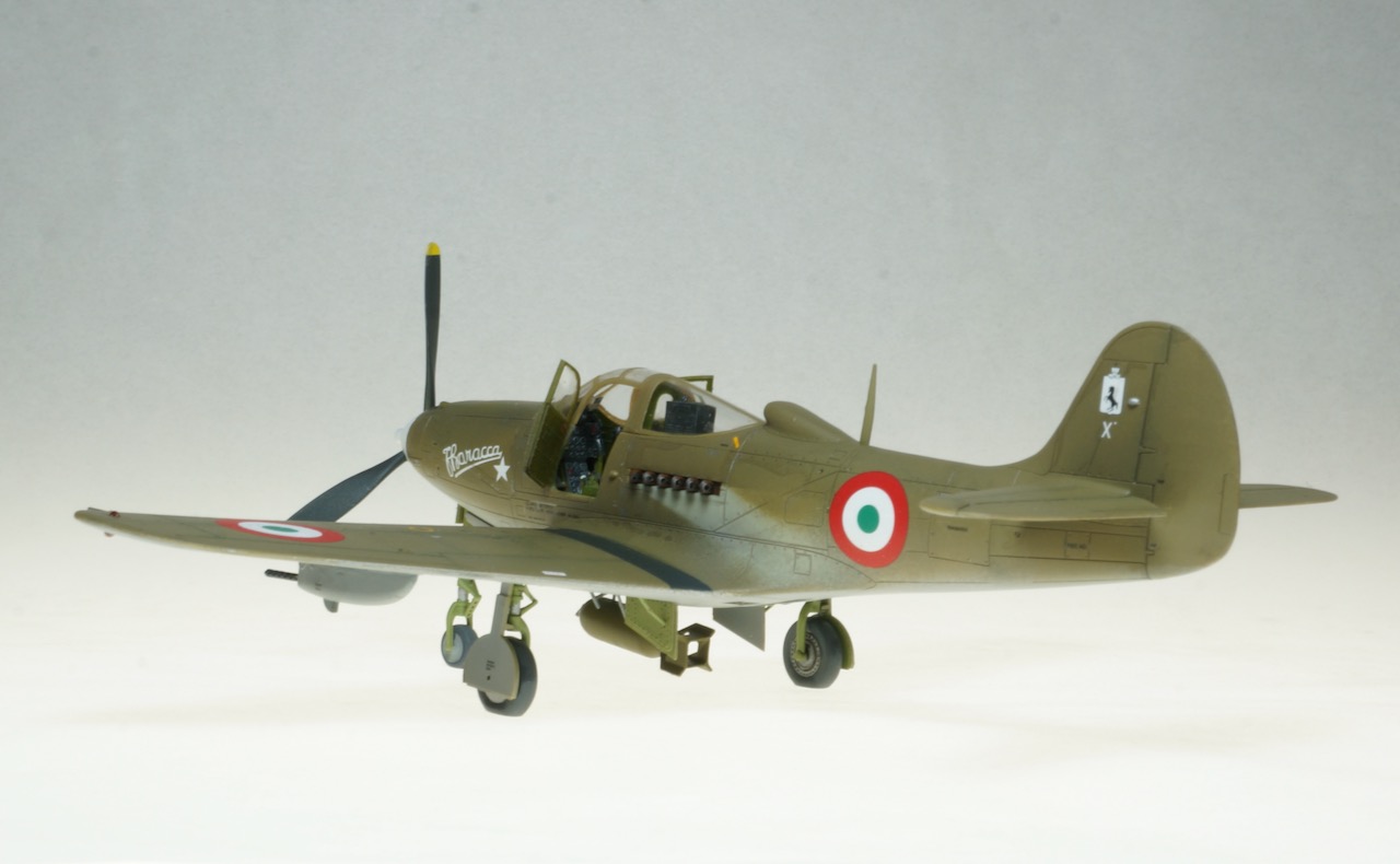 P-39Q Airacobra, Italian co-belligerent air force, 1945 (Eduard 1/48)
