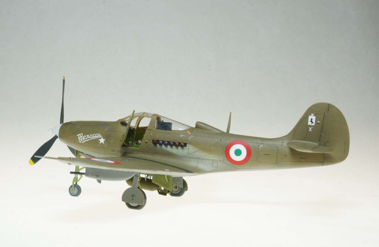 P-39Q Airacobra, Italian co-belligerent air force, 1945 (Eduard 1/48)
