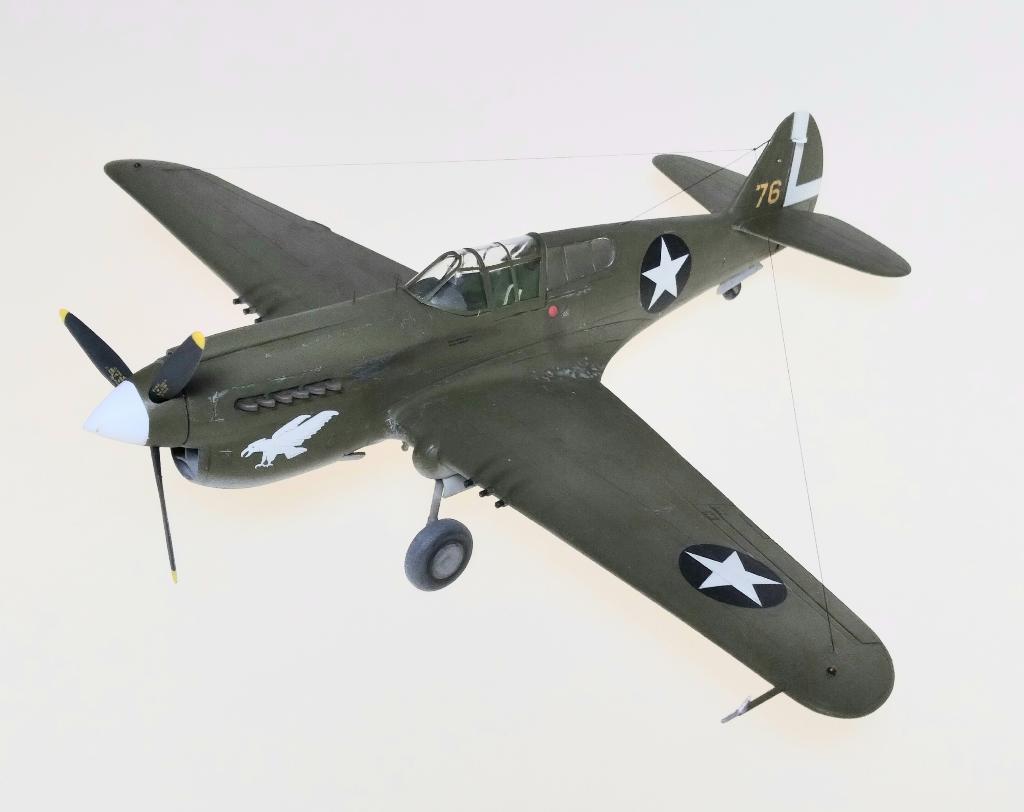 P-40E. Adak, Alaska 1943 (Am-Tech 1/48)
