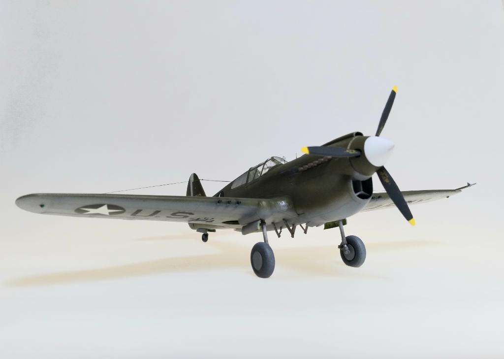 P-40E. Adak, Alaska 1943 (Am-Tech 1/48)
