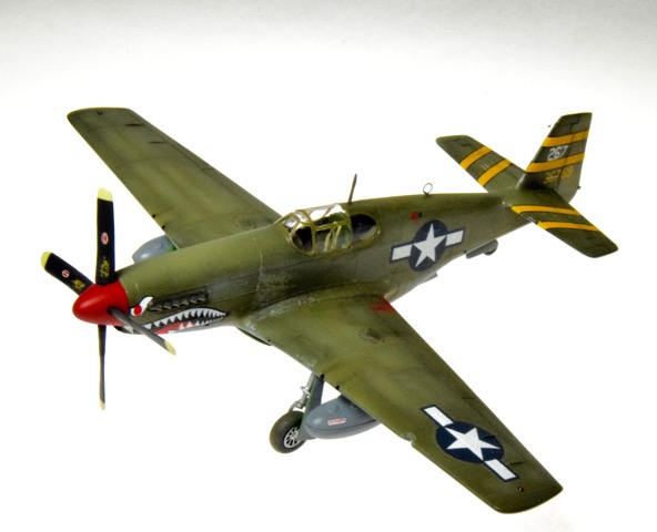 P-51B (Monogram 1/48)
Markings are those of Tex Hill who flew this aircraft in China.
