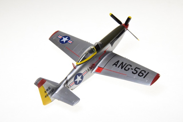 P-51H (RS Models 1/72)
Nice kit and, as far as I know, the only decent 1/72 scale kit of the last version of the Mustang, the P-51H. Markings are for a Texas Air National Guard stationed at Brooks AFB in 1953. (I was a junior in high school!)
