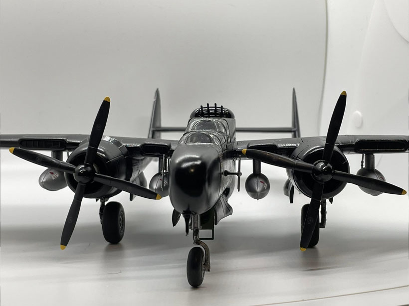 Northrop P-61B Black Widow, 418th Night Fighter Squadron, Leyte Philippines, December 1944 (Revell 1/48)
