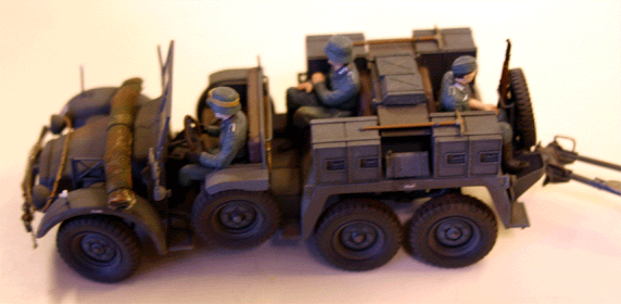 Krupp Protze with 3.7cm Pak
Krupp Protze with 3.7cm Pak - Tamiya, 1/35
