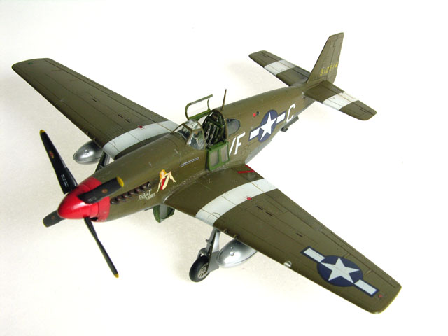 P-51B "Rebel Queen" (1/72 Academy w/ Eduard PE Interior)
