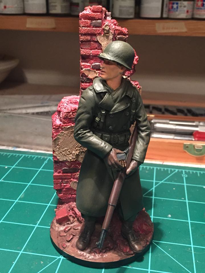 US Rifleman, WWII (SOL Models 120mm)
