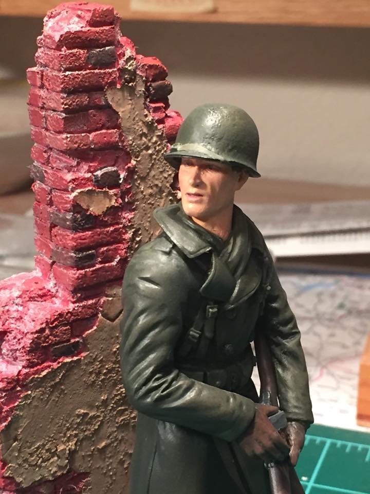 US Rifleman, WWII (SOL Models 120mm)
