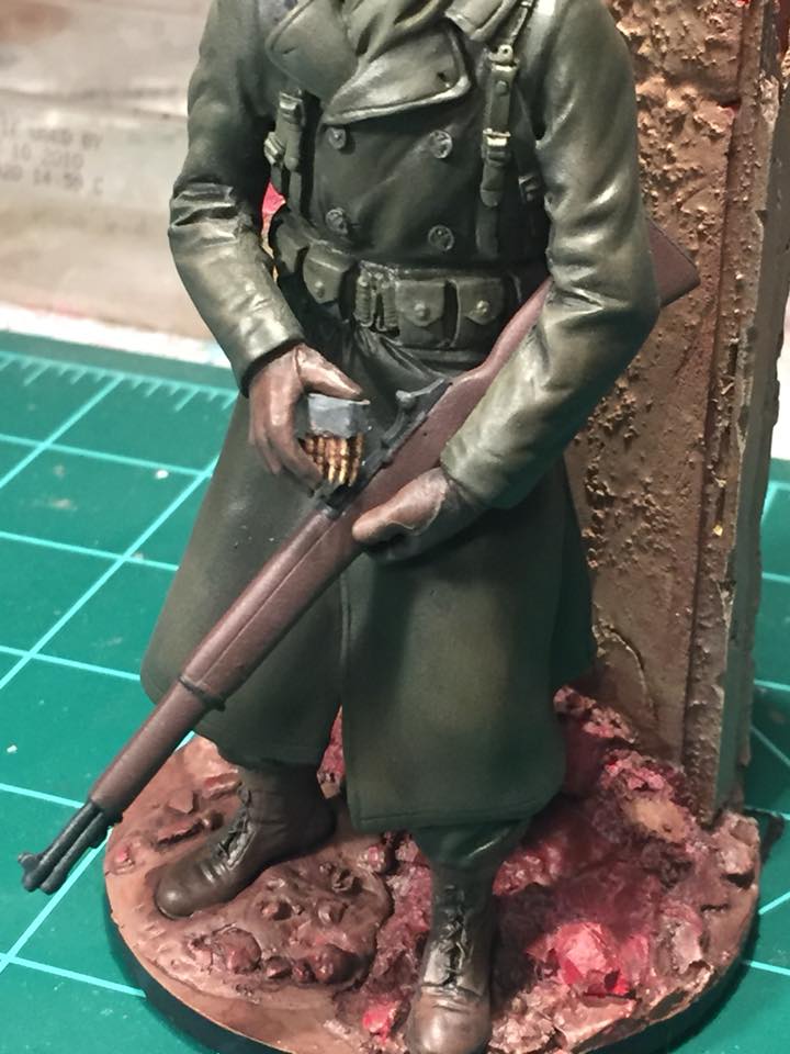 US Rifleman, WWII (SOL Models 120mm)
