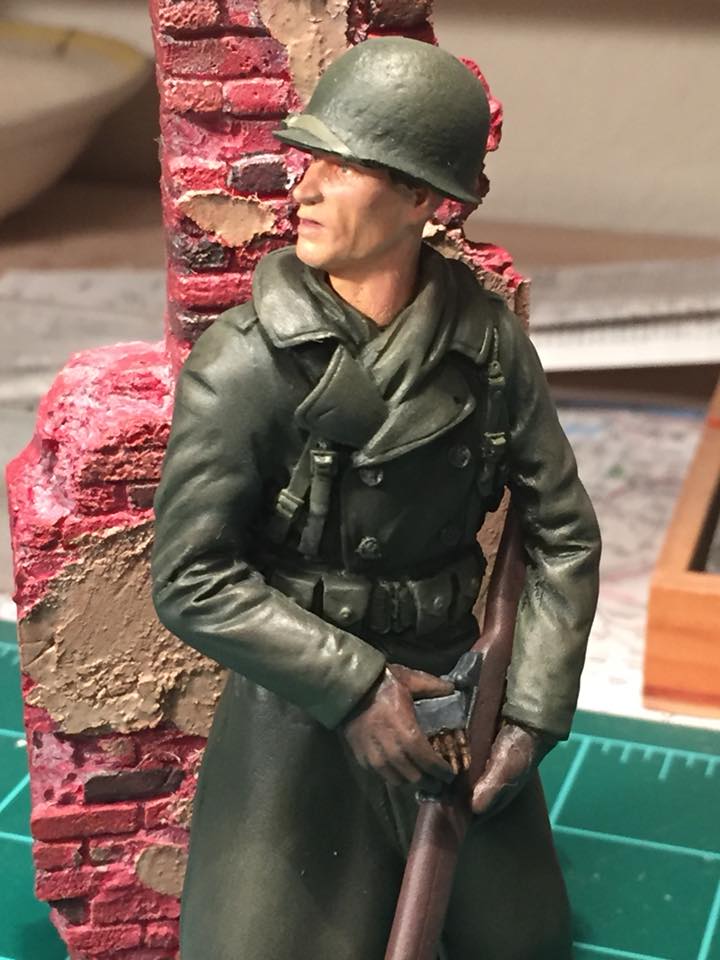 US Rifleman, WWII (SOL Models 120mm)
