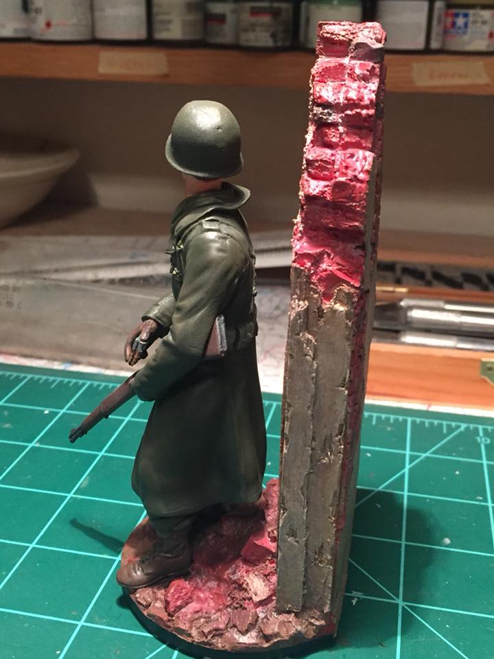 US Rifleman, WWII (SOL Models 120mm)
