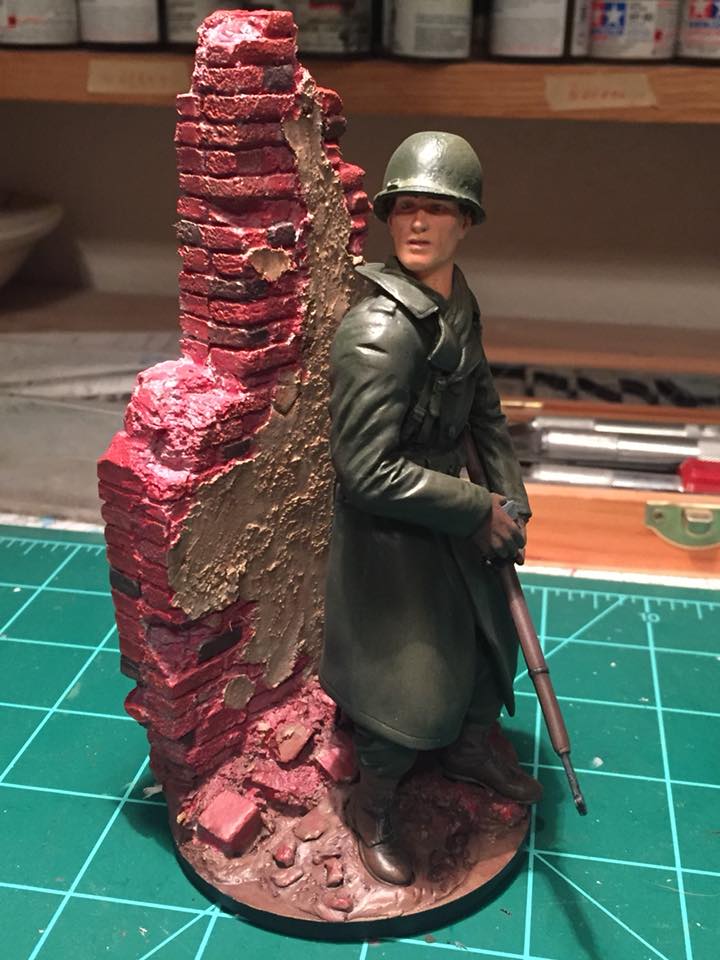 US Rifleman, WWII (SOL Models 120mm)
