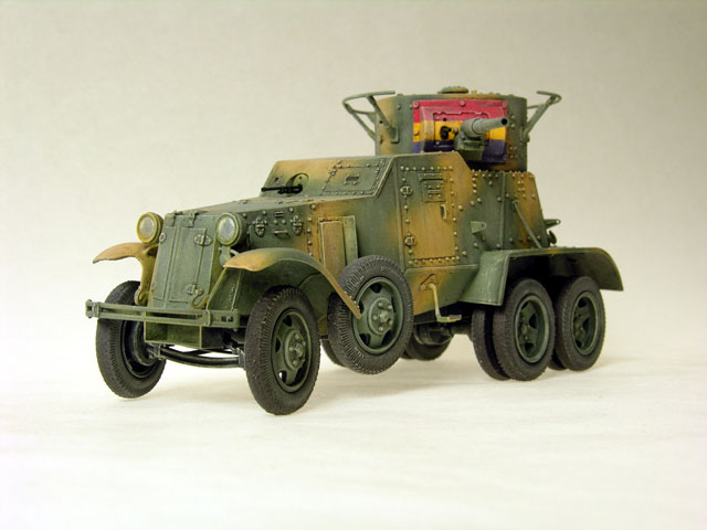 BA6K Russian Armored Car, Spanish Civil War (1/35 Eastern Express)
