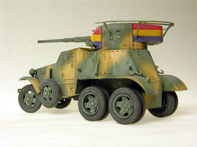 BA6K Russian Armored Car, Spanish Civil War (1/35 Eastern Express)
