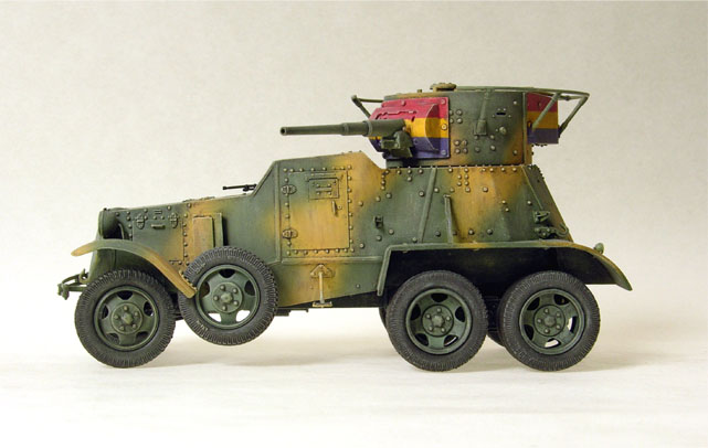 BA6K Russian Armored Car, Spanish Civil War (1/35 Eastern Express)
