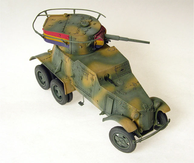 BA6K Russian Armored Car, Spanish Civil War (1/35 Eastern Express)
