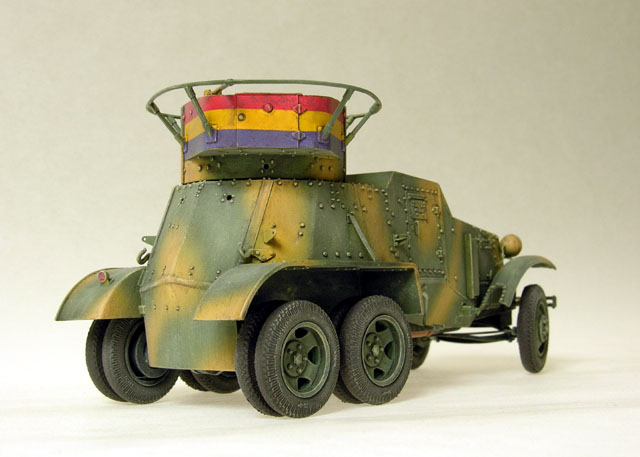 BA6K Russian Armored Car, Spanish Civil War (1/35 Eastern Express)
