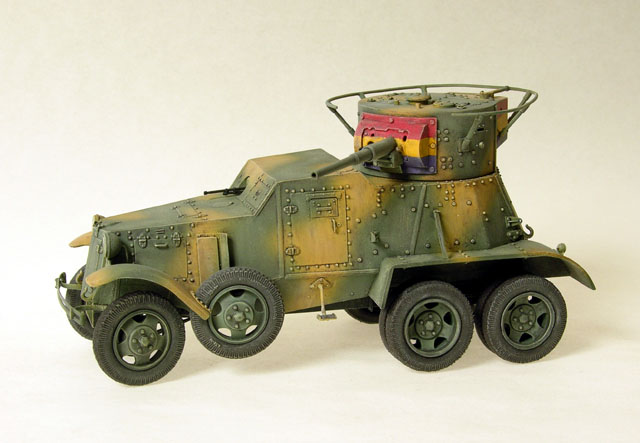 BA6K Russian Armored Car, Spanish Civil War (1/35 Eastern Express)
