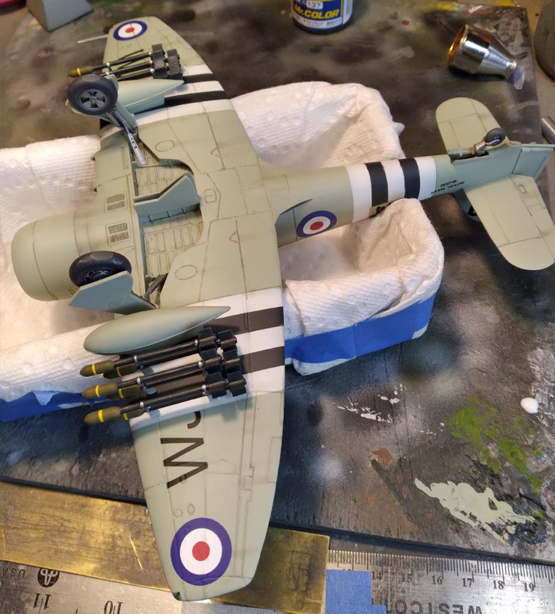 Hawker Sea Fury FB.11, HMS Ocean, Korea 1952 (Hobbycraft 1/48)
