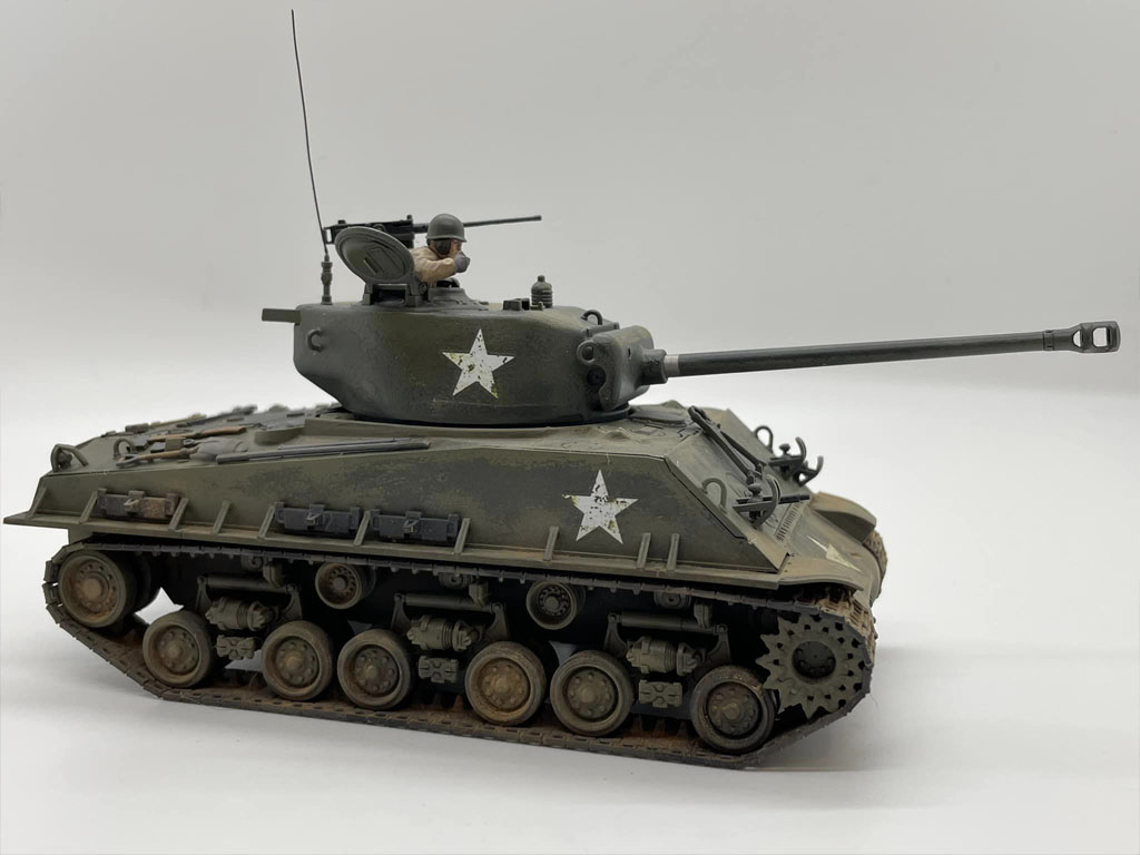 M4A3E8 Sherman “Easy Eight”, 5th Armored Division, Germany, April 1945 (Tamiya 1/48)
